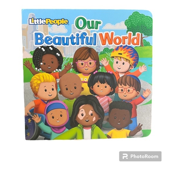 Fisher-Price Other - Fisher Price Little People Our Beautiful World Picture Board Book 1 yr+
